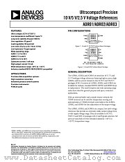 ADR02 datasheet pdf Analog Devices