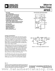 ADP3820 datasheet pdf Analog Devices