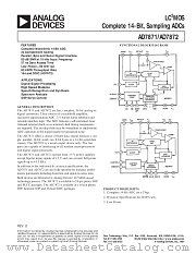 AD7871 datasheet pdf Analog Devices
