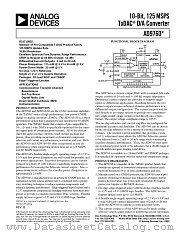 AD9760 datasheet pdf Analog Devices
