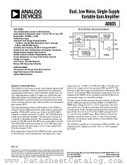 AD605 datasheet pdf Analog Devices