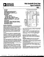 1B31 datasheet pdf Analog Devices