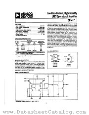 OP41 datasheet pdf Analog Devices