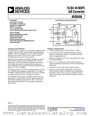AD9040 datasheet pdf Analog Devices
