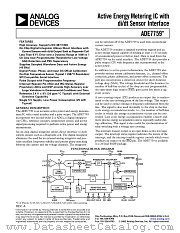 ADE7759 datasheet pdf Analog Devices