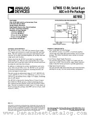 AD7893 datasheet pdf Analog Devices