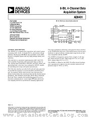 AD8401 datasheet pdf Analog Devices