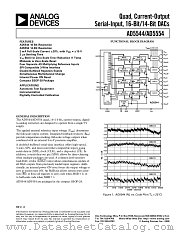 AD5554 datasheet pdf Analog Devices