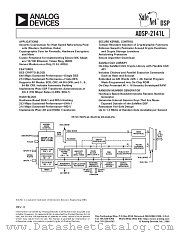 ADSP-2141L datasheet pdf Analog Devices