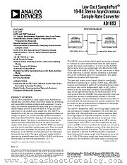 AD1893 datasheet pdf Analog Devices