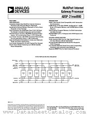 ADSP-21MOD980 datasheet pdf Analog Devices