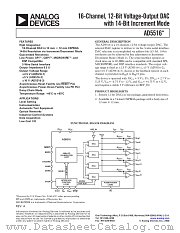 AD5516 datasheet pdf Analog Devices