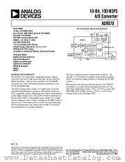 AD9070/PCB datasheet pdf Analog Devices