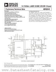 ADN2843 datasheet pdf Analog Devices