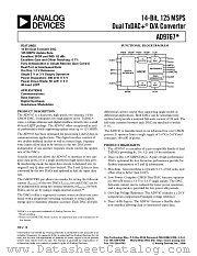 AD9767 datasheet pdf Analog Devices