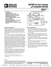 AD557 datasheet pdf Analog Devices