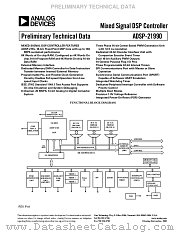 ADSP-21990 datasheet pdf Analog Devices