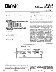 ADV601 datasheet pdf Analog Devices