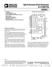AD53033 datasheet pdf Analog Devices