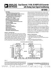 AD10465 datasheet pdf Analog Devices
