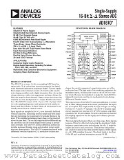 AD1870 datasheet pdf Analog Devices