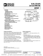 AD7650 datasheet pdf Analog Devices