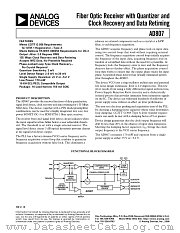 AD807 datasheet pdf Analog Devices