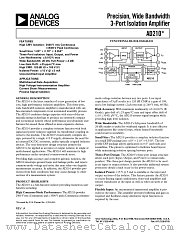 AD210 datasheet pdf Analog Devices