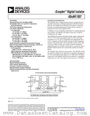ADUM1100 datasheet pdf Analog Devices