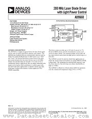 AD9660 datasheet pdf Analog Devices