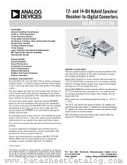 SDC1768 datasheet pdf Analog Devices