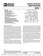 AD5207 datasheet pdf Analog Devices