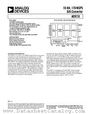 AD9731 datasheet pdf Analog Devices