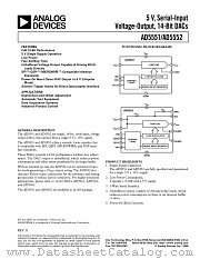 AD5552 datasheet pdf Analog Devices