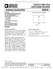 ADG3246 datasheet pdf Analog Devices