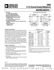 ADG506A datasheet pdf Analog Devices