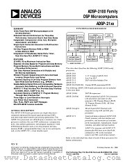 ADSP-2105 datasheet pdf Analog Devices