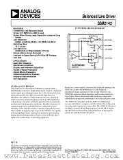 SSM2142 datasheet pdf Analog Devices