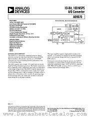 AD9070 datasheet pdf Analog Devices