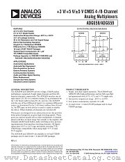 ADG659 datasheet pdf Analog Devices
