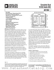 AD1864P datasheet pdf Analog Devices