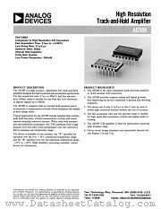AD389 datasheet pdf Analog Devices