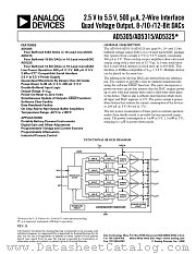 AD5305BRM datasheet pdf Analog Devices