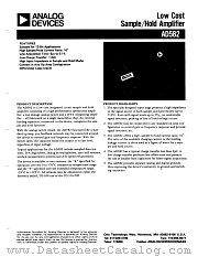AD582S datasheet pdf Analog Devices