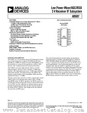 AD607ARS datasheet pdf Analog Devices