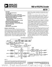 AD724JR-REEL7 datasheet pdf Analog Devices
