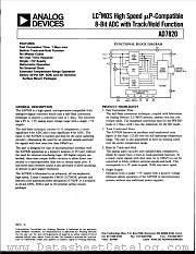 AD7820KN datasheet pdf Analog Devices