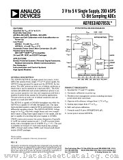 AD7853LAN datasheet pdf Analog Devices