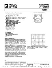 AD8024AR-16 datasheet pdf Analog Devices