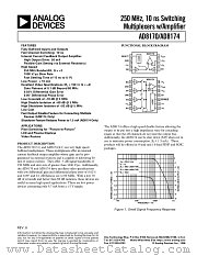 AD8174AR-REEL datasheet pdf Analog Devices